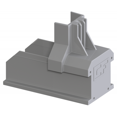 ClickFit EVO Trägerprofil Endkappe grau